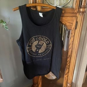 Port Company Men's L Tank Top Pot of Gold 2017